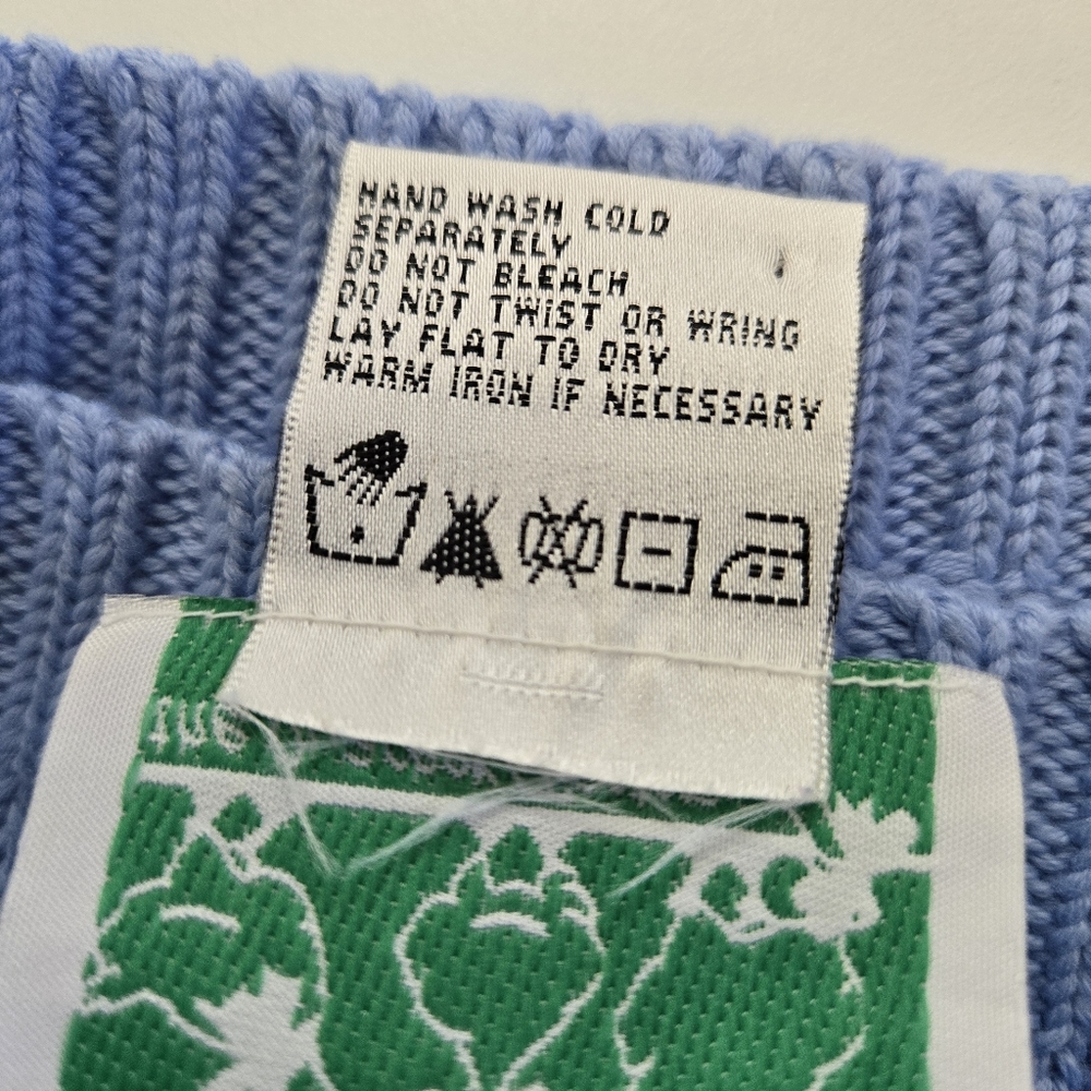 Vintage Quacker Factory Embroidered Daisy Pullover Sweater Size 2X Spring FLAW - Picture 11 of 16